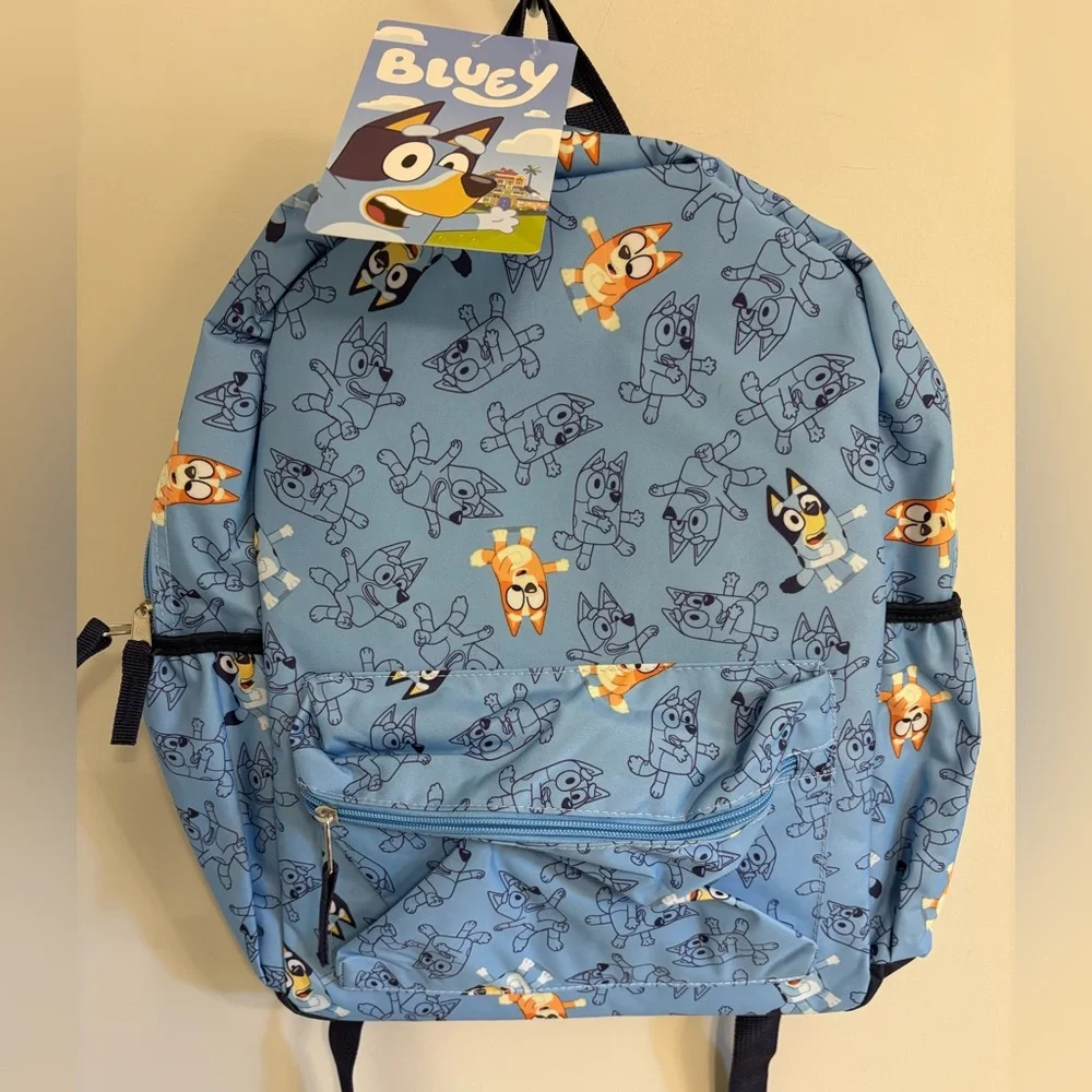 NEW Bluey & Bingo Print Backpack School Bag